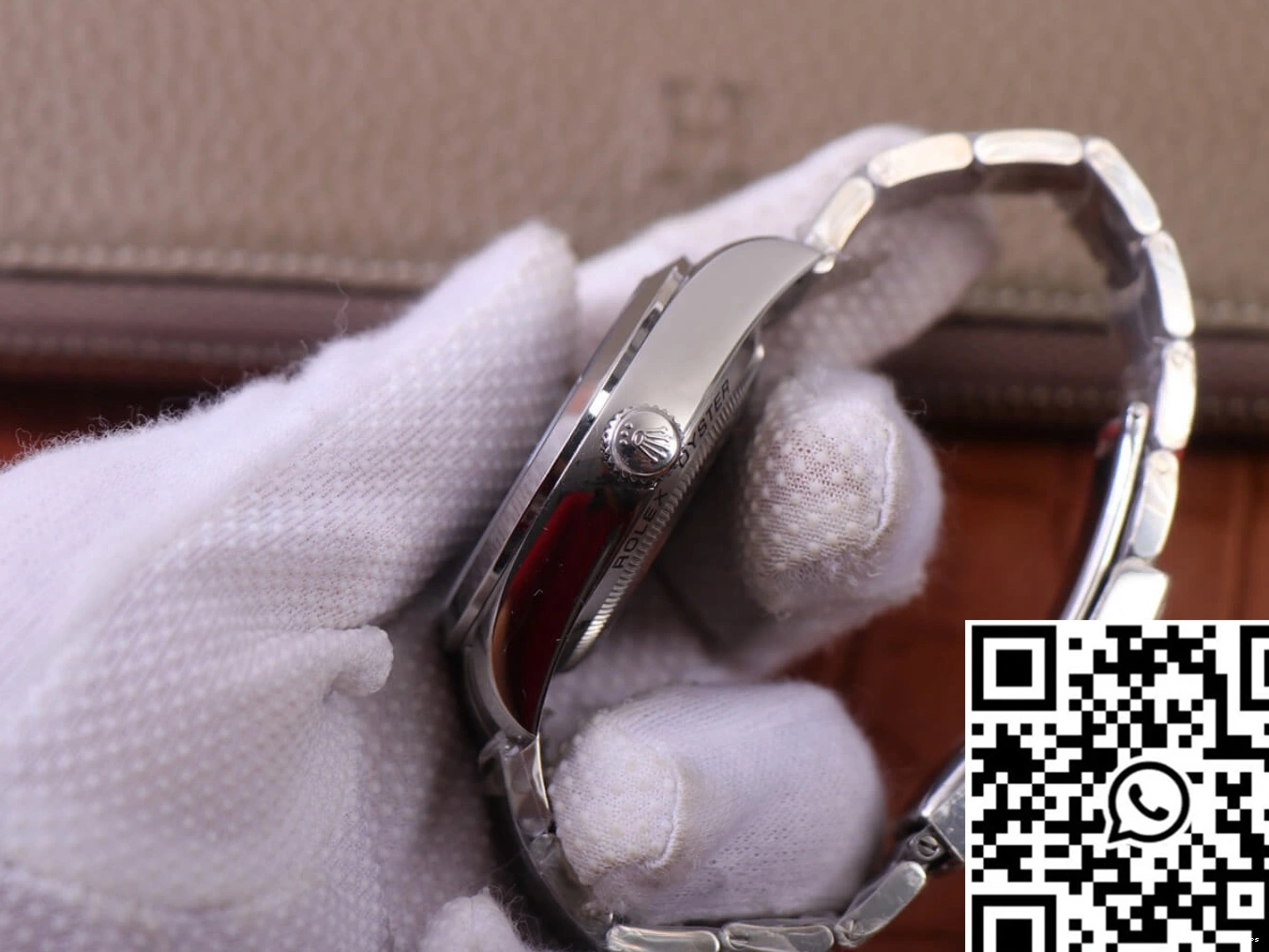 Base watch 116400 Milgauss Replica Rolex JB Label Design case LNT01HS-001 Noir Silver Factory 1105